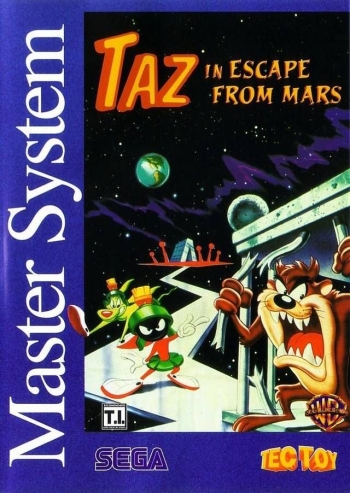 Taz in Escape from Mars  Spiel