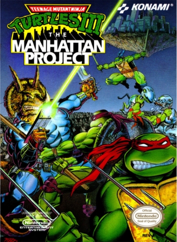 Teenage Mutant Ninja Turtles III - The Manhattan Project  Game
