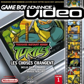 Teenage Mutant Ninja Turtles Volume 1 - Gameboy Advance Video  Jogo