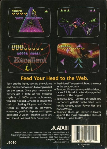 Tempest 2000  Juego