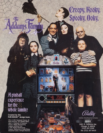 The Addams Family  Gioco
