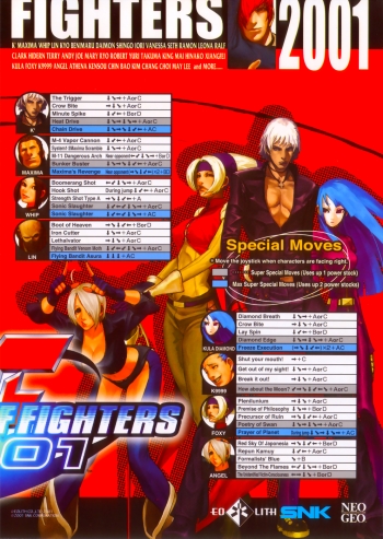 The King of Fighters 2001  Spiel