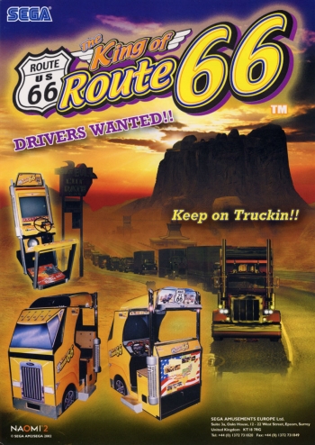 The King of Route 66  Spiel