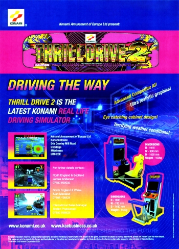 Thrill Drive 2  Game