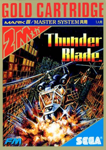 Thunder Blade  Jeu