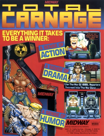 Total Carnage  Game