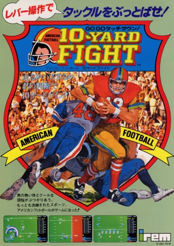 Vs 10-Yard Fight  Juego