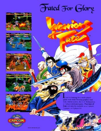 Warriors of Fate  Jogo