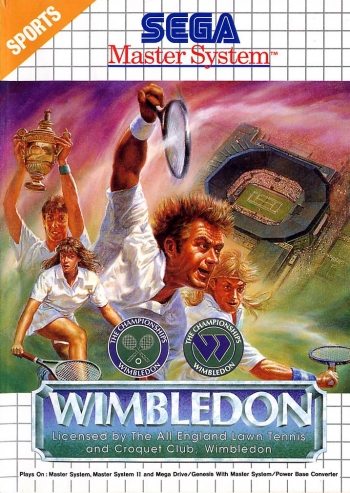 Wimbledon – Jeu Vidéo Sega Master System – PAL Anglais