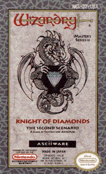 Wizardry - The Knight of Diamonds  ゲーム