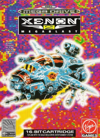 Xenon 2 Megablast Sur Sega Megadrive (MD) - PAL-EURO - Sans Notice - Très Bon état