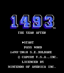 1493 - The Year After Jogo