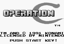 30 Lives Code for Operation C Game