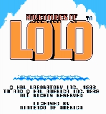 Adventures of Lolo - MMC1 to MMC3 Game