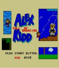Alex Kidd - Fall Of Radaxian Game
