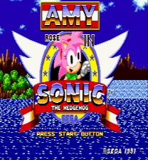 Amy Rose in Sonic the Hedgehog Game