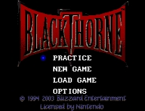 Blackthorne - Palette restoration ROM