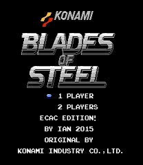 Blades of Steel: ECAC 2015 Edition ROM