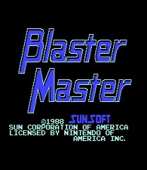 Blaster Master MMC1 to MMC3 Hack Game