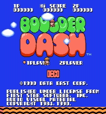 Boulder Dash - Albinarla Mod ROM