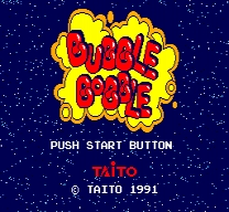 Bubble Bobble Improvement Game