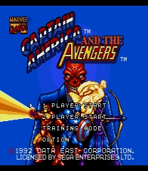Captain America and the Avengers - Enhanced Colors Gioco