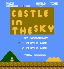 Castle in the Sky and Castle in the Sky Co-Op (SMB1 hack) Spiel