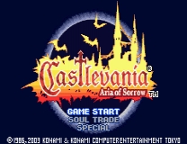 Castlevania AOS: Genya Arikado Hack ROM