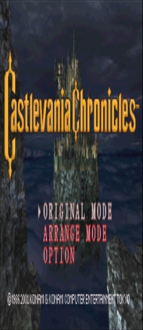 Castlevania Chronicles Arrange Mode - Knockback Restoration Game