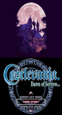 Castlevania: Dawn of Sorrow No Required Touch Screen ゲーム