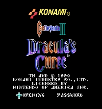 Castlevania III - Dracula's Curse enhanced color ROM
