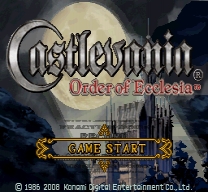 Castlevania: Order of Ecclesia ILLUSION ROM
