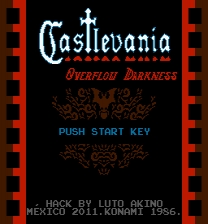 Castlevania Overflow Darkness Jeu