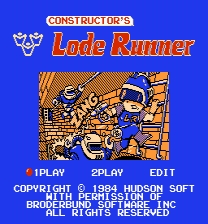 Constructor's Lode Runner ゲーム