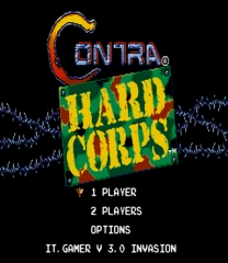 Contra: Hard Corps - INVASION v3.1 Juego