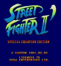 Correct boss names for Street Fighter II' - SEC Jogo
