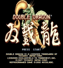 Double Dragon - Enhanced Colors Game