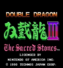 Double Dragon III Classic Enemies Game