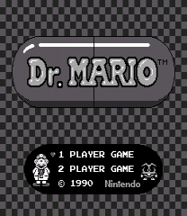 Dr. Mario Black and White TV Game