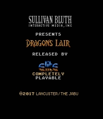 Dragon's Lair - Completely Playable ROM