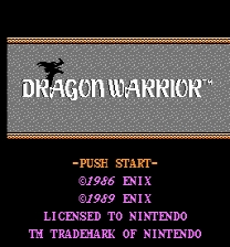 Dragon Warrior 1 - Updated spell names Game