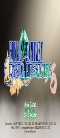 Final Fantasy Crystal Chronicles PAL 60hz Patch ROM