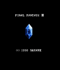Final Fantasy III - Job System Improvement ROM
