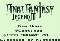 Final Fantasy Legend III: Lunacy Juego