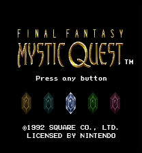 Final Fantasy: Mystic Quest - EasyType ROM