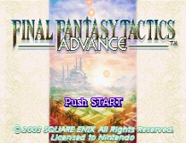 Final Fantasy Tactics Advance: Anarchy Jogo