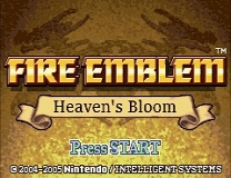 Fire Emblem: Heaven's Bloom Juego