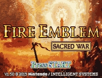 Fire Emblem: The Sacred War Juego