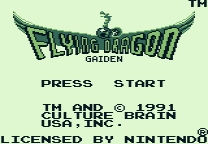 Flying Dragon Gaiden Hack Spiel