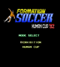 Formation Soccer Human Cup '92 ゲーム